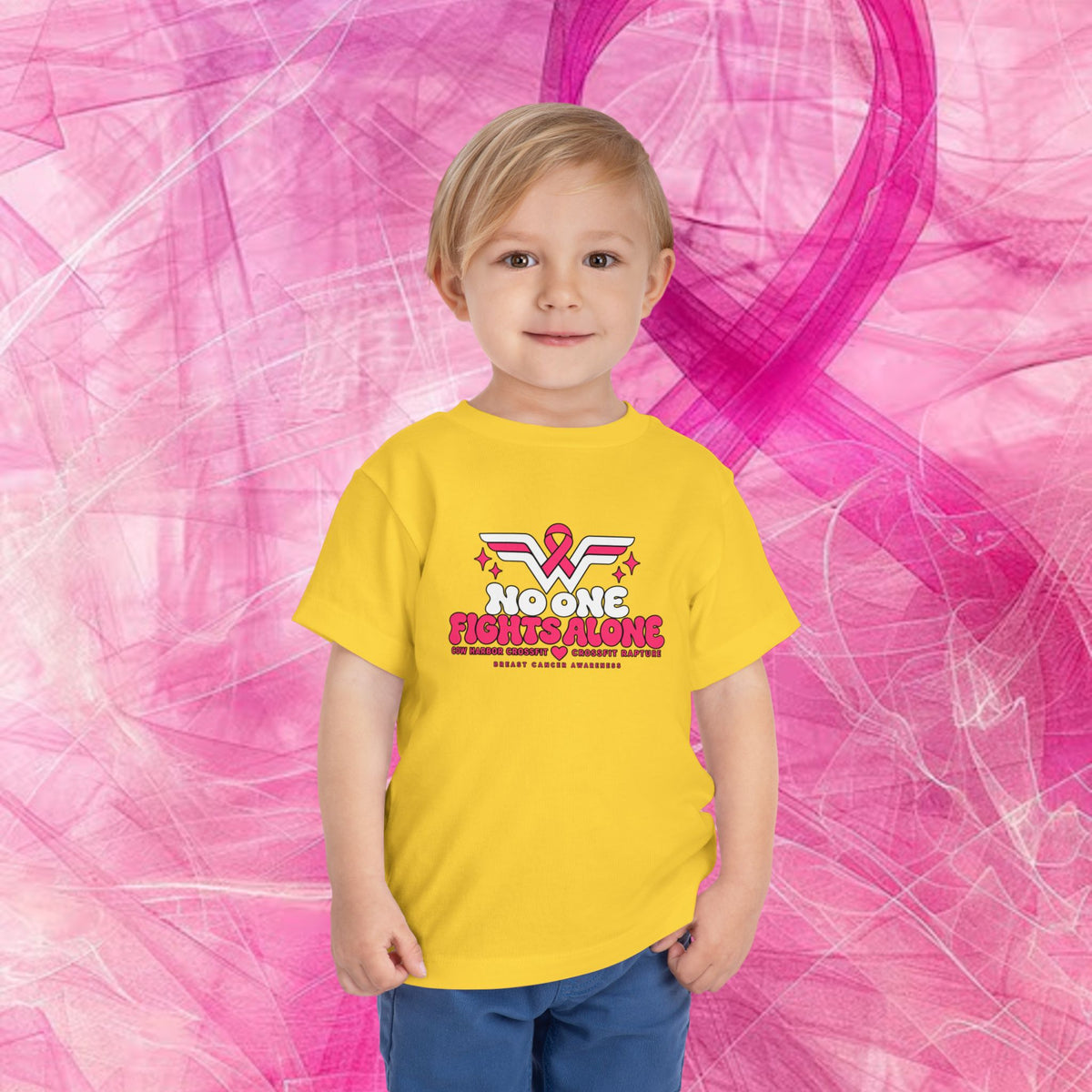 'Do it for dana' Toddler Tee — "No One Fights Alone"