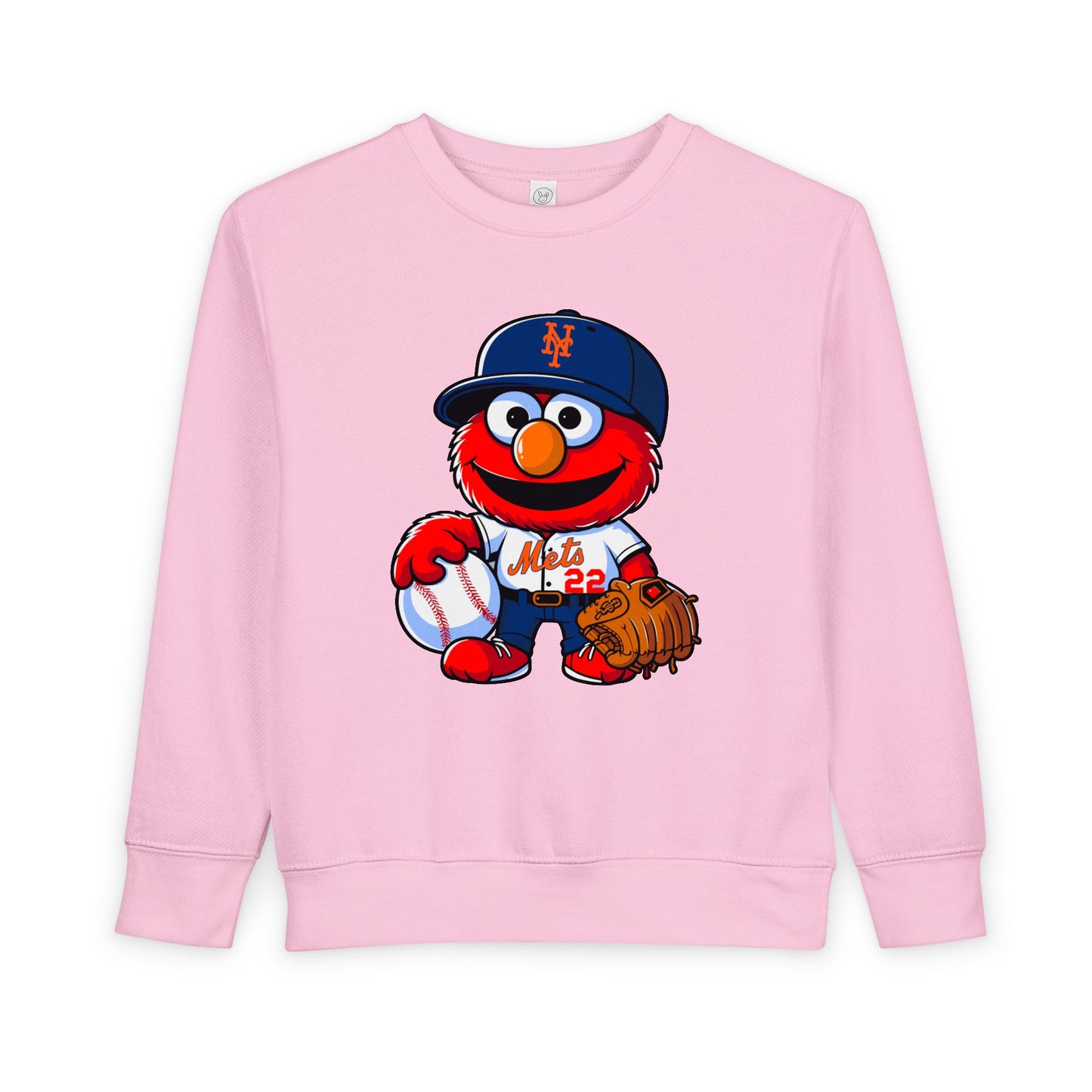 Cute Baseball Crewneck for Kids