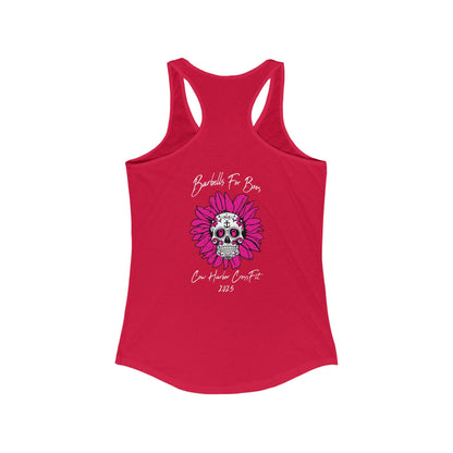 Barbells for Boos Racerback 2025