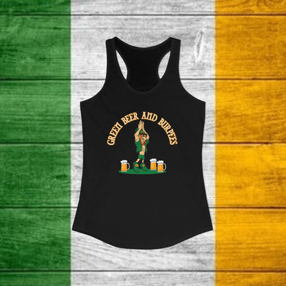 St. Paddy's Burpee Women's Racerback Tank