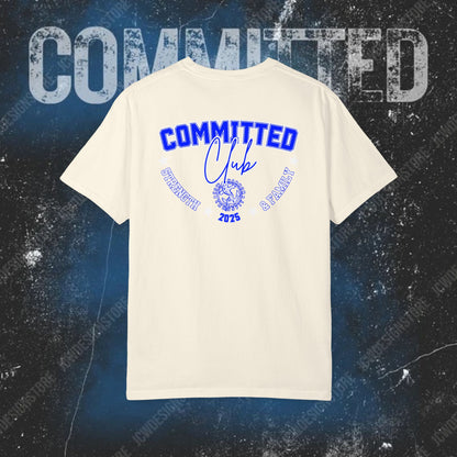 Committed Club T-Shirt — 100% pre-shrunk ring-spun cotton and heavy-weight construction
