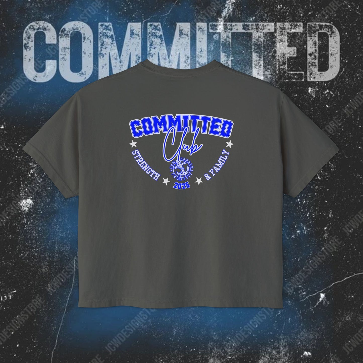 Women's Boxy Tee - 2025 Committed Club