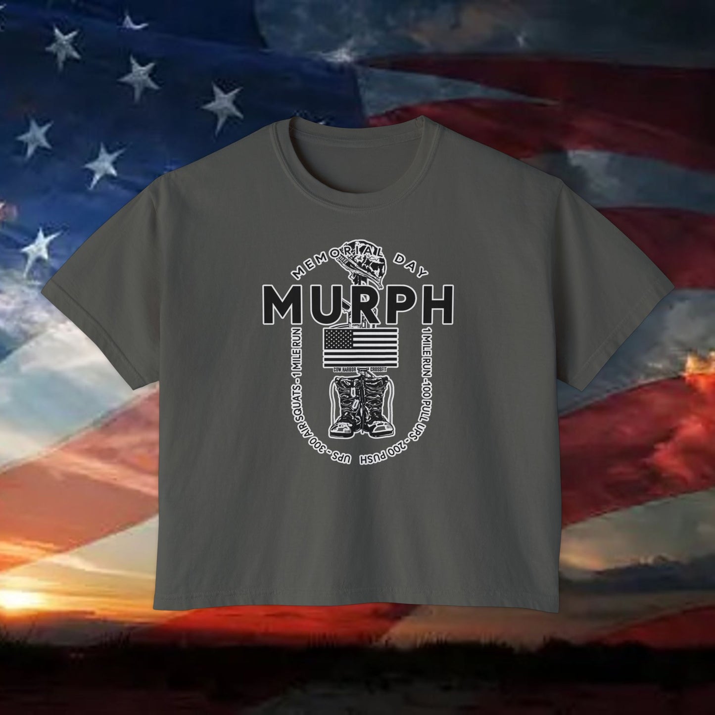 Murph 26' Memorial Boxy Tee