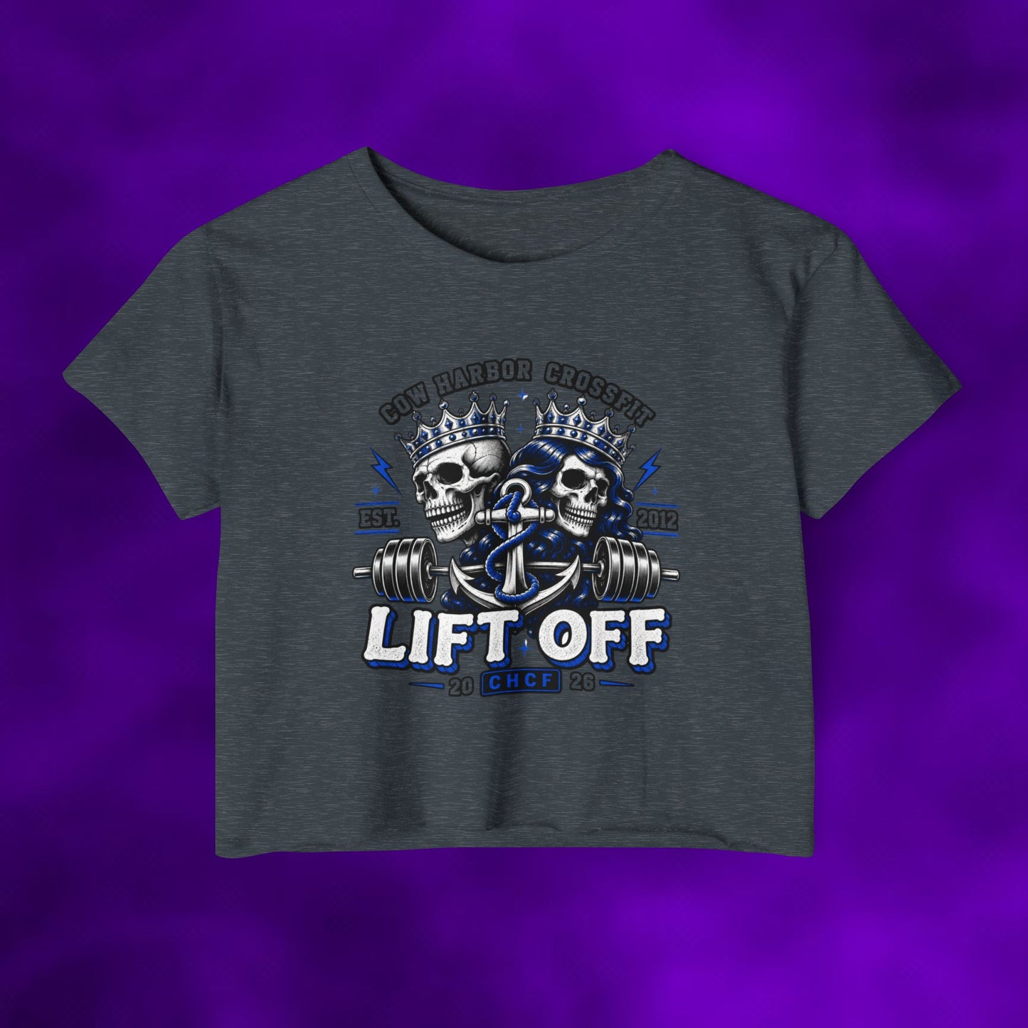 Lift Off Royal Crown Crop Top 2026