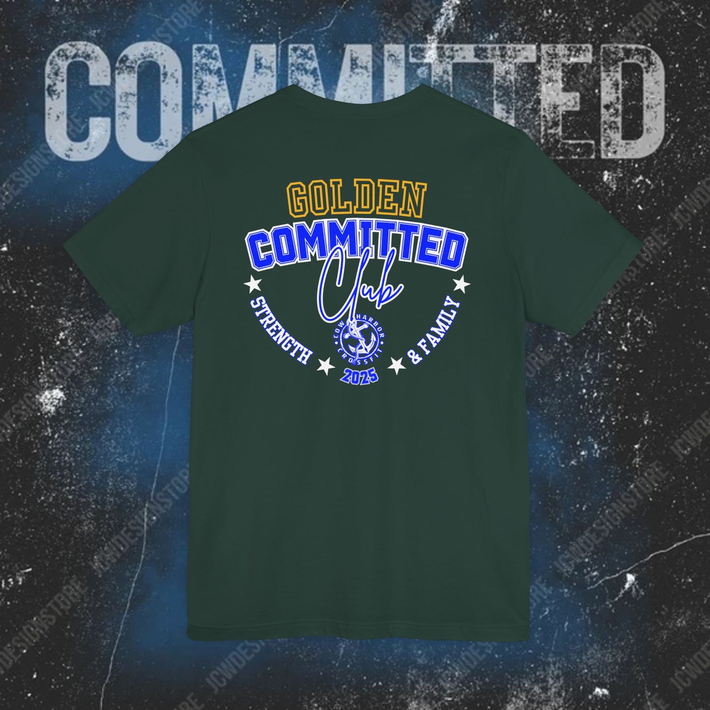 GOLDEN Committed Club FITTED Soft Tee