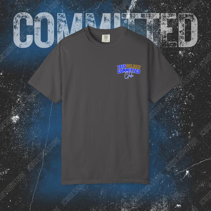 GOLDEN Committed Club T-Shirt — 100% pre-shrunk ring-spun cotton and heavy-weight construction