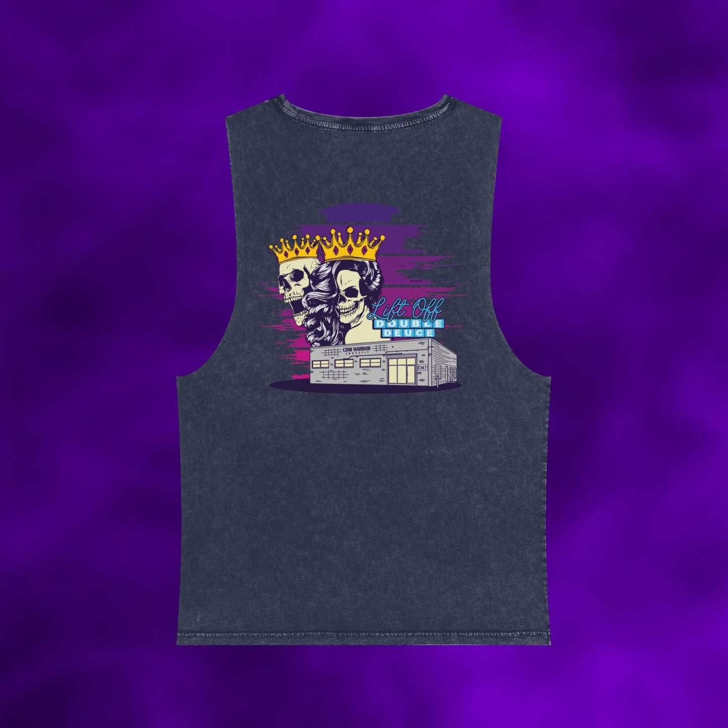 Heavier The Crown Lift Off Stonewash Tank Top
