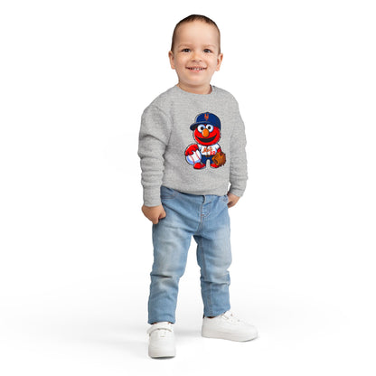 Cute Baseball Crewneck for Kids