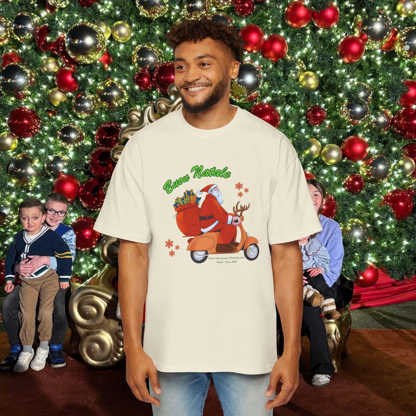 Buon Natale Family Oversized Tee