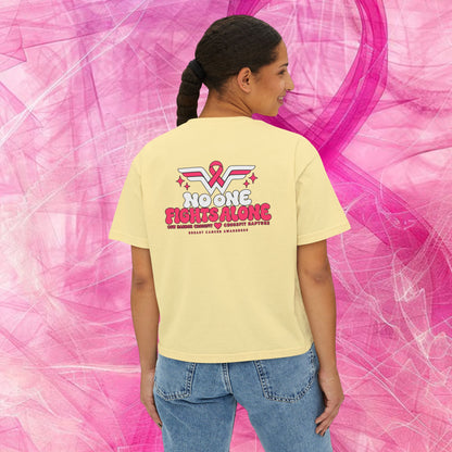 'Do It for Dana' Boxy Tee — "No One Fights Alone"
