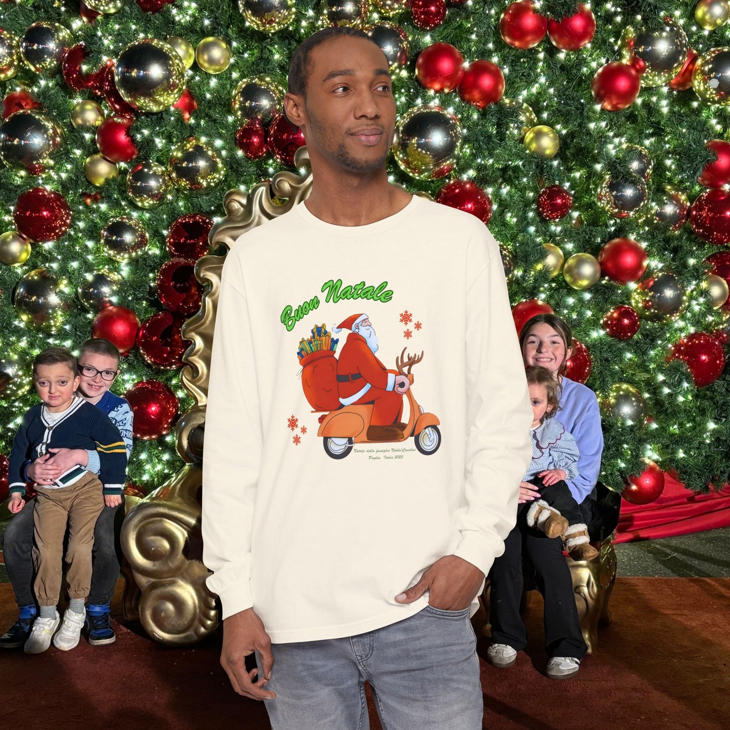 Buon Natale Family Long Sleeve Tee