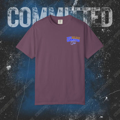 GOLDEN Committed Club T-Shirt — 100% pre-shrunk ring-spun cotton and heavy-weight construction