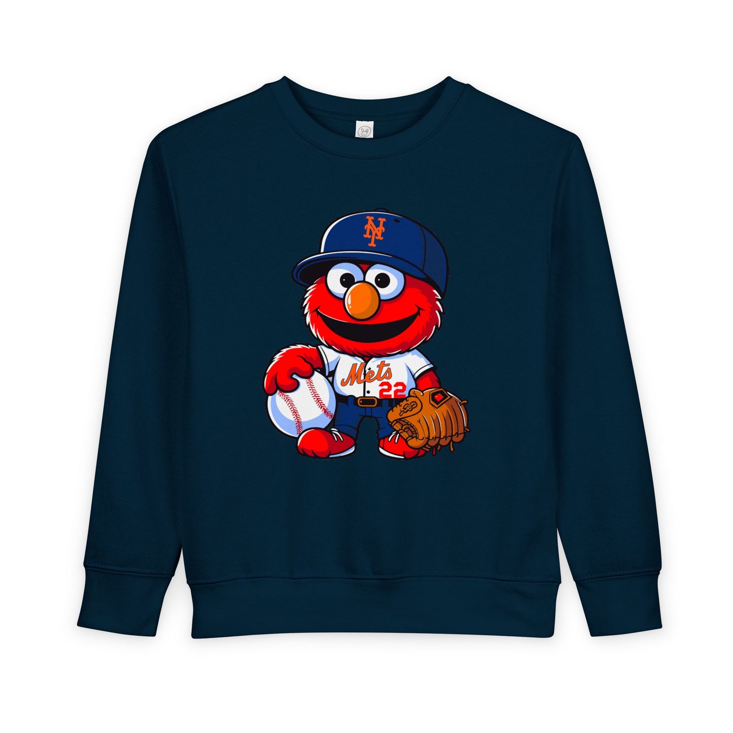 Cute Baseball Crewneck for Kids