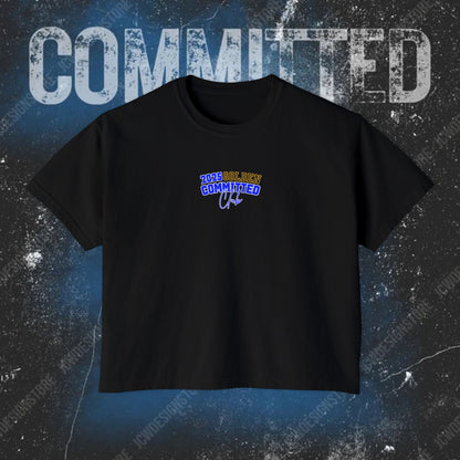 GOLDEN Women's Boxy Tee - 2025 Committed Club
