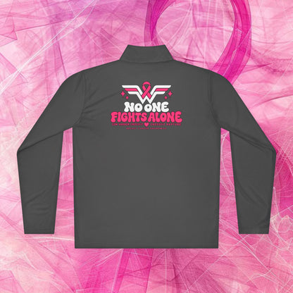 'Do it For Dana' Quarter-Zip Pullover — "No One Fights Alone"