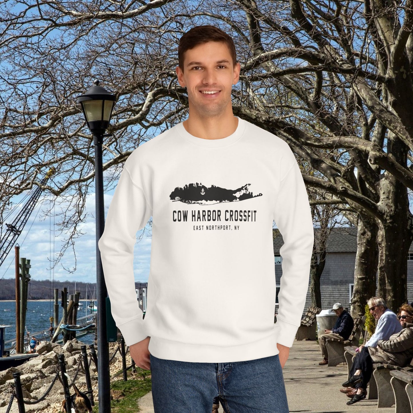 Harbor Island Crew Sweatshirt