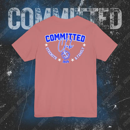 Committed Club FITTED Soft Tee