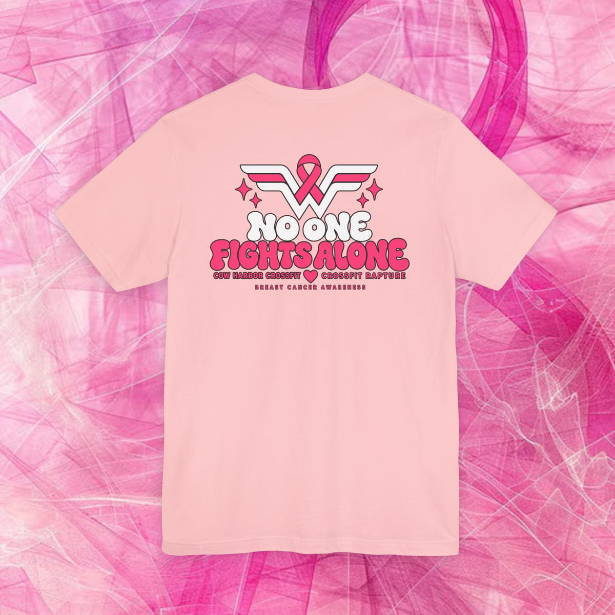 'Do It for Dana' Fitted tee - "No One Fights Alone"