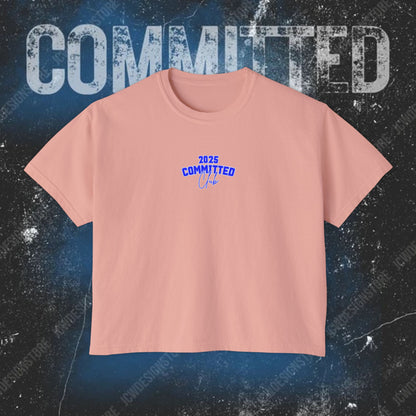 Women's Boxy Tee - 2025 Committed Club