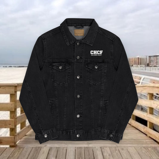 Embroidered CHCF Denim Jacket