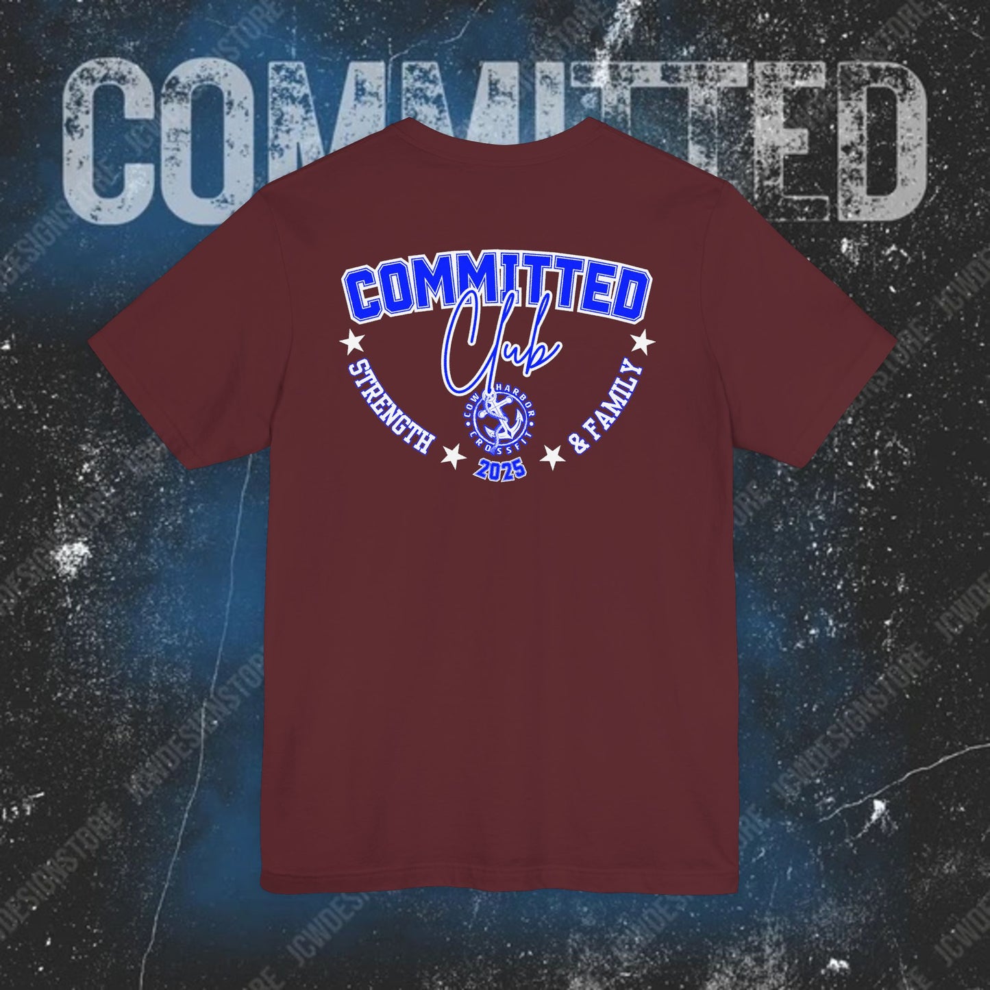 Committed Club FITTED Soft Tee