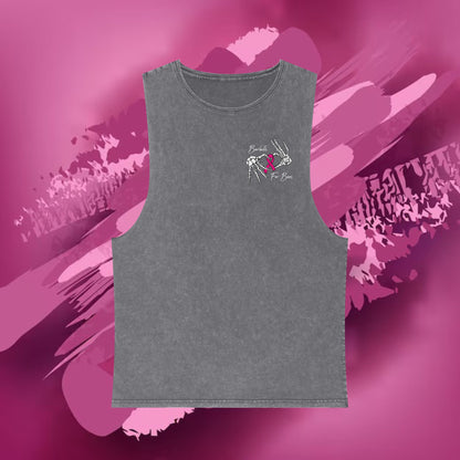 Barbells for Boos Stonewash Tank Top 2025