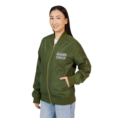 Embroidered Coach Bomber Jacket