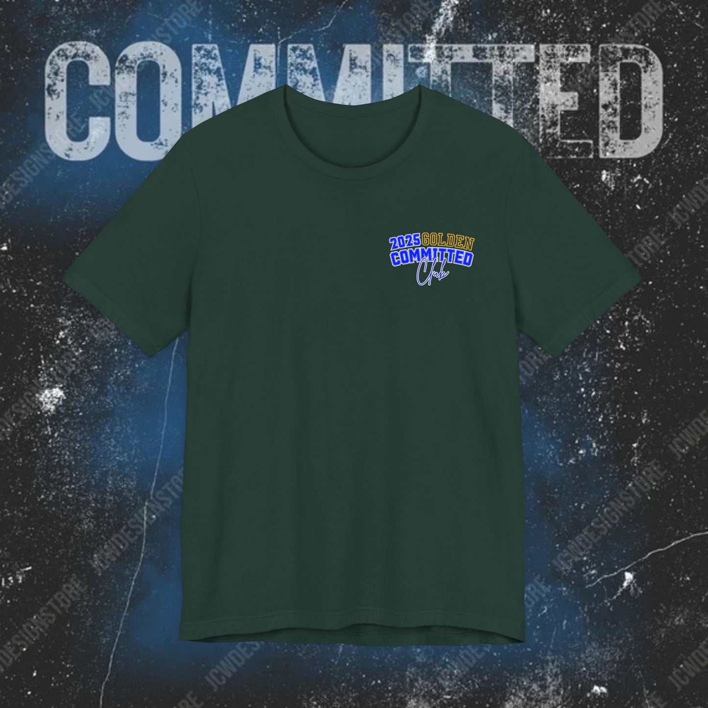 GOLDEN Committed Club FITTED Soft Tee