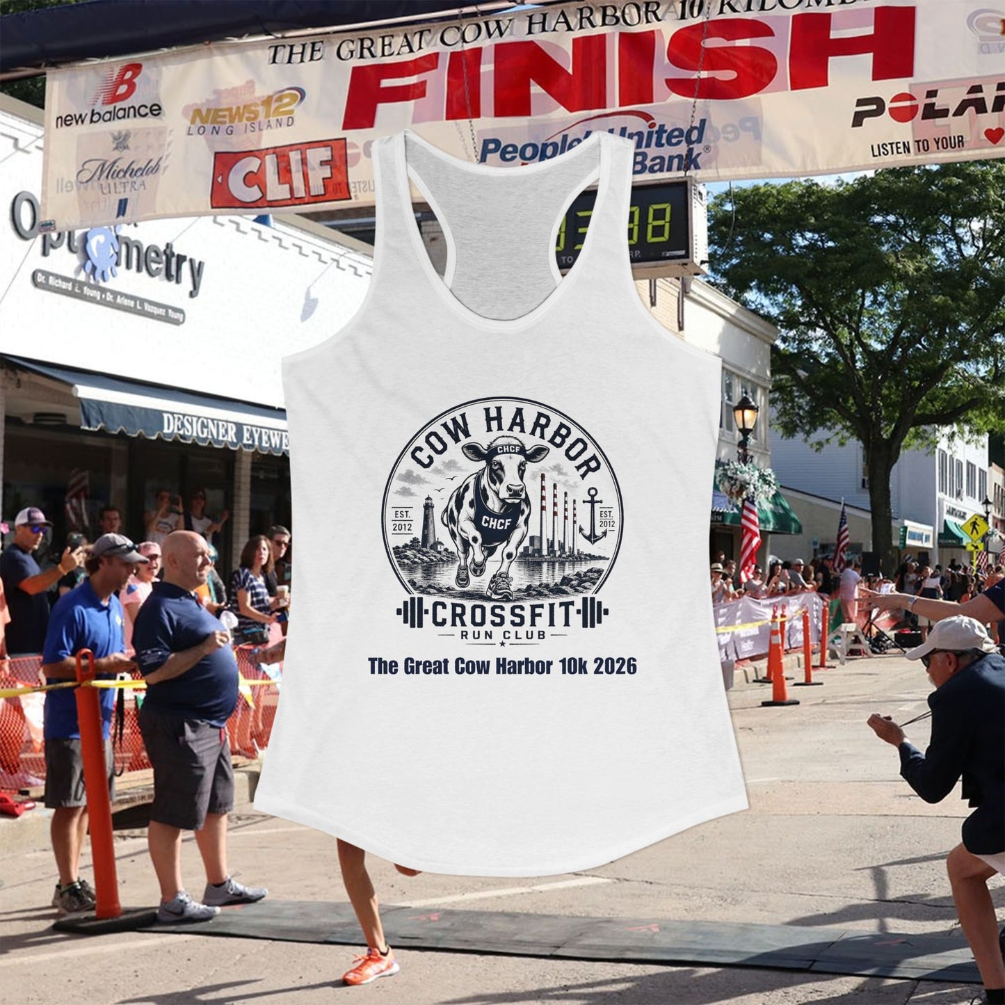 Racerback Tank The Great Cow Harbor 10k 2026