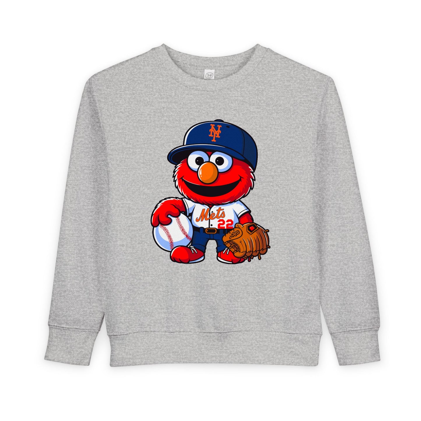 Cute Baseball Crewneck for Kids