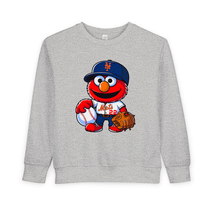 Cute Baseball Crewneck for Kids