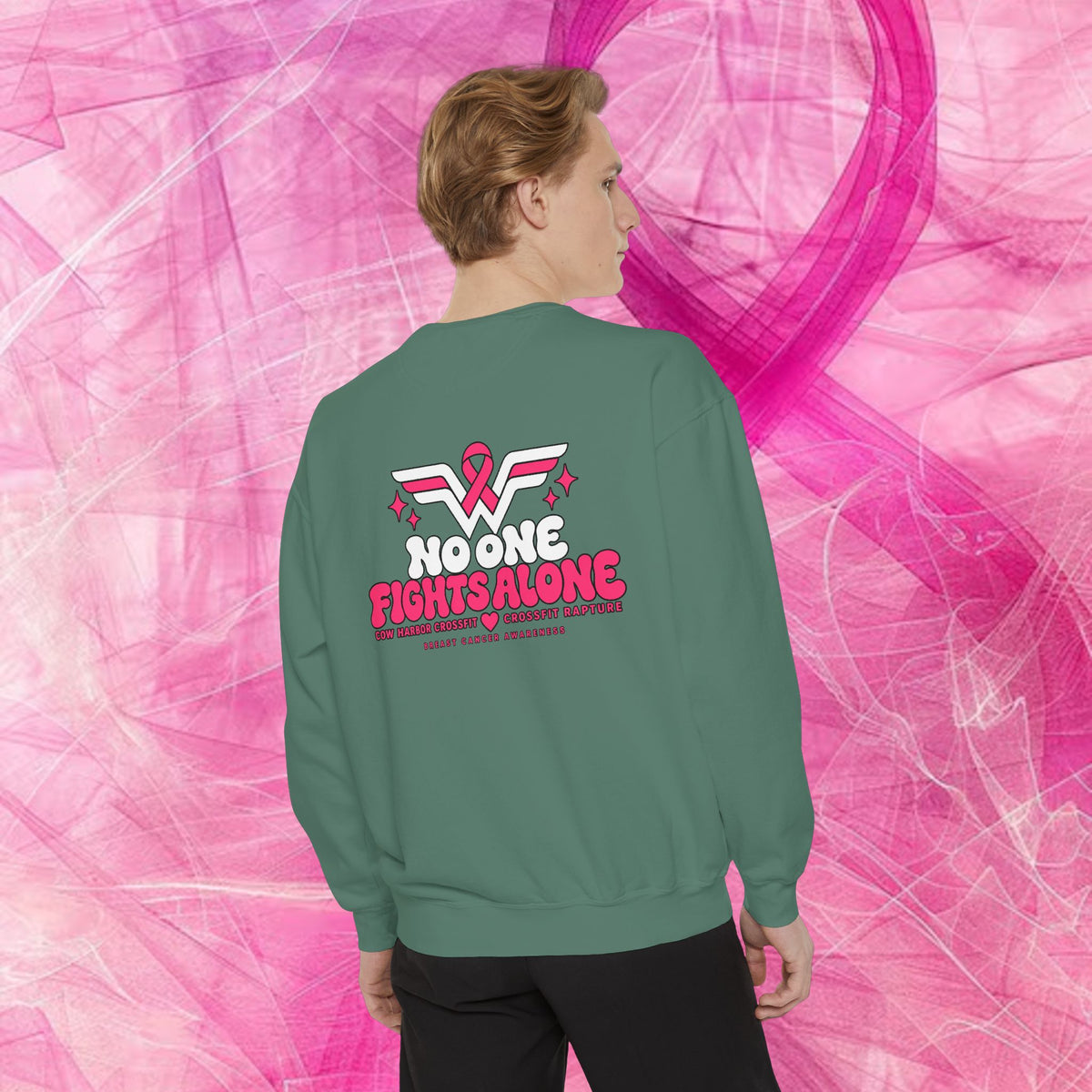 'Do it for Dana' Crewneck Sweatshirt — 'Nobody Fights Alone'