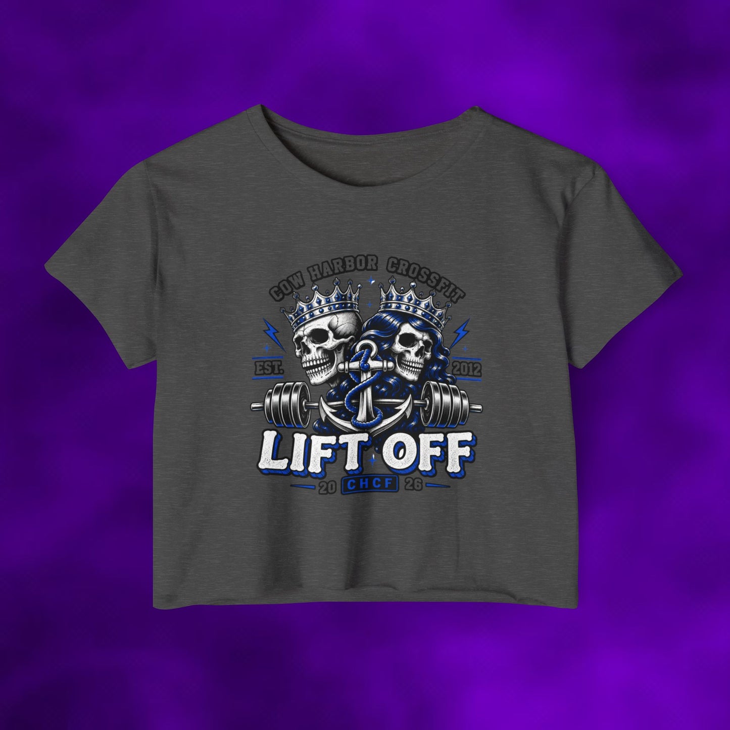 Lift Off Royal Crown Crop Top 2026