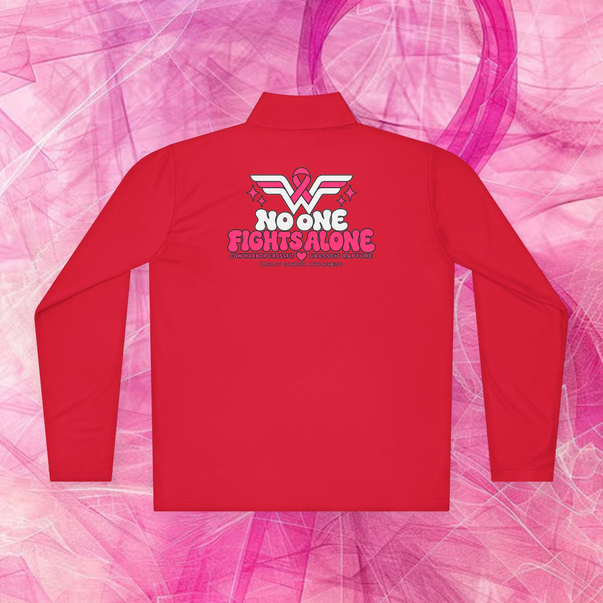 'Do it For Dana' Quarter-Zip Pullover — "No One Fights Alone"