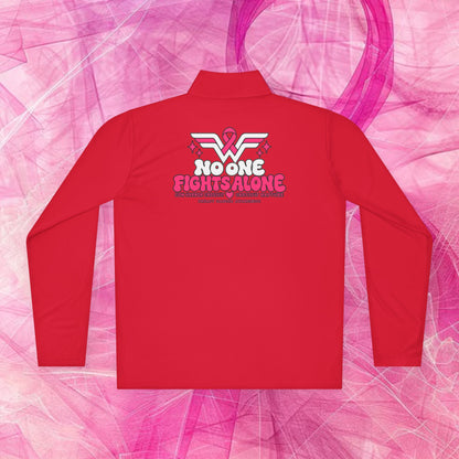 'Do it For Dana' Quarter-Zip Pullover — "No One Fights Alone"