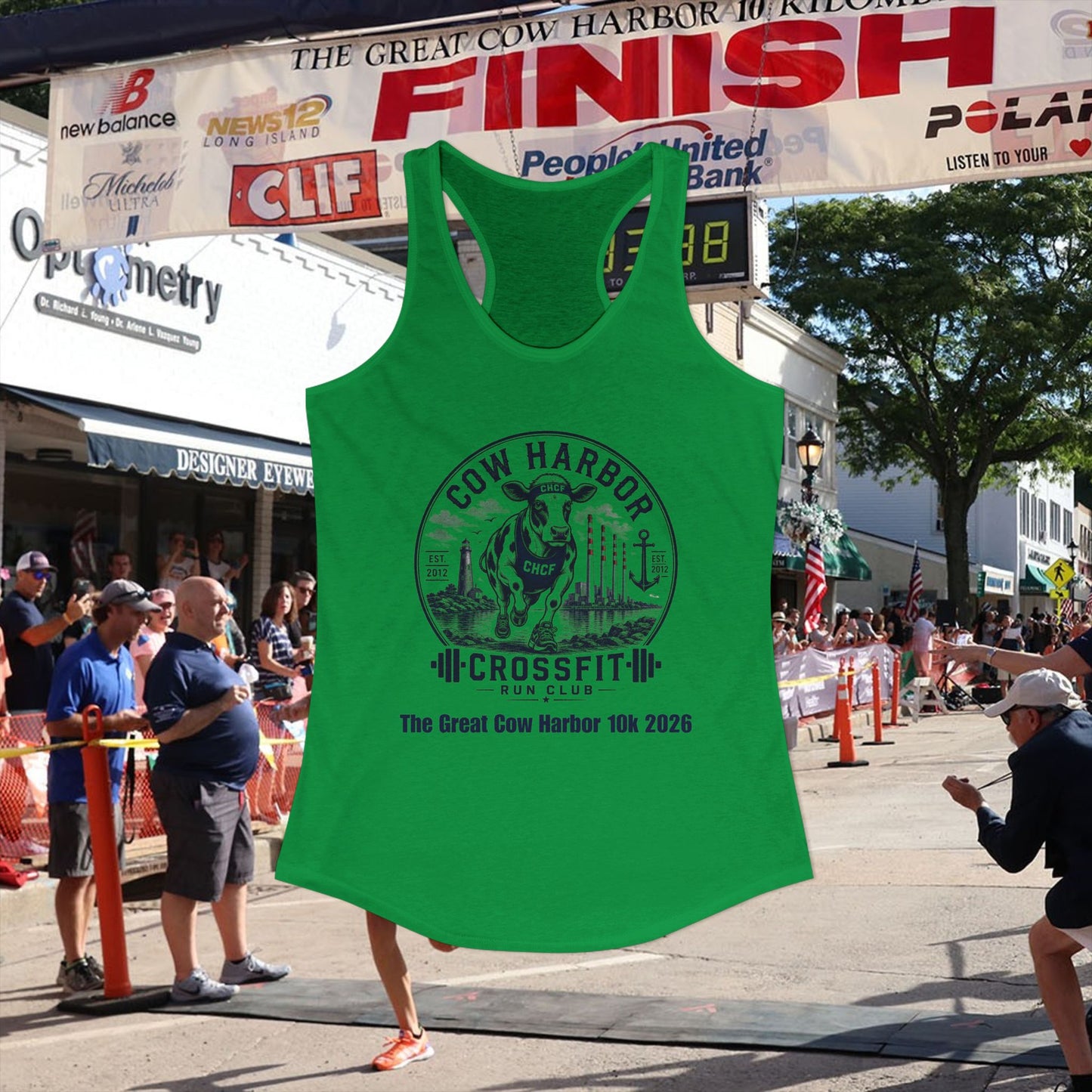 Racerback Tank The Great Cow Harbor 10k 2026