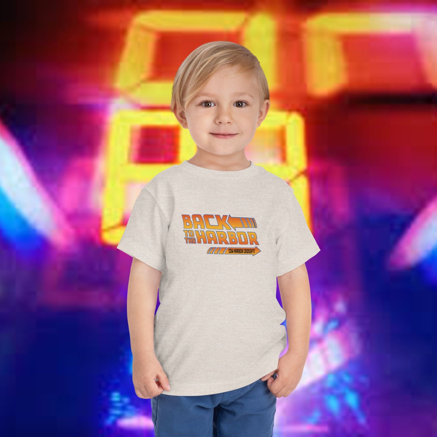Retro Toddler Tee - Back to the Harbor