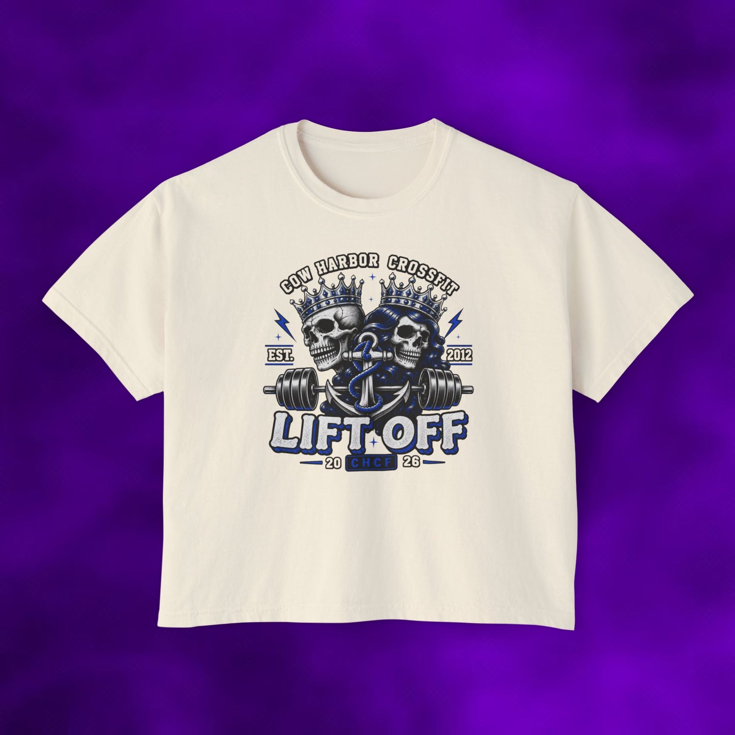 Boxy Tee 2026 Lift Off Royal Crown