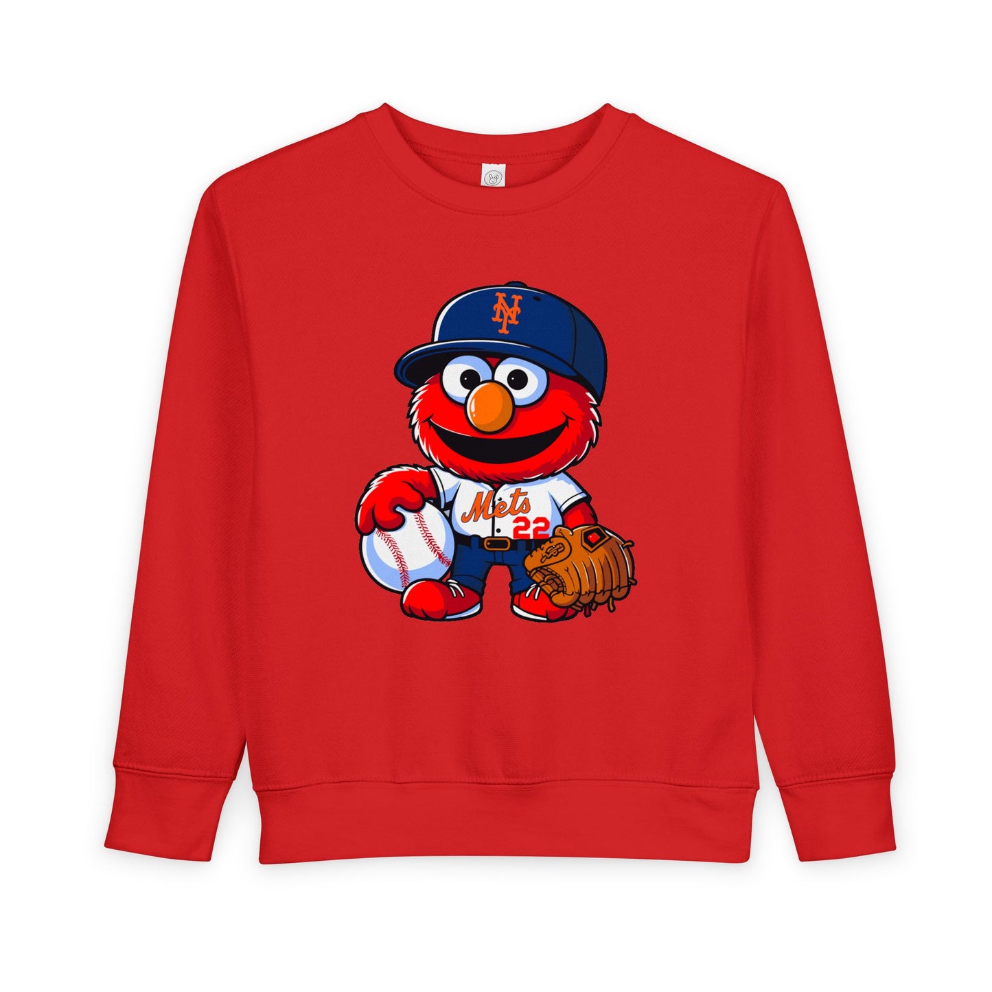 Cute Baseball Crewneck for Kids