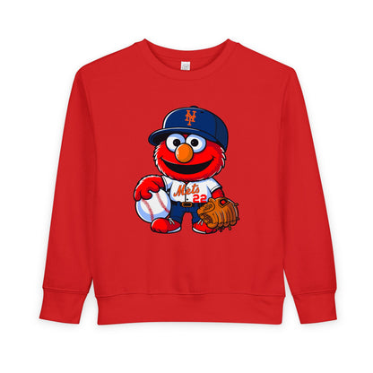 Cute Baseball Crewneck for Kids