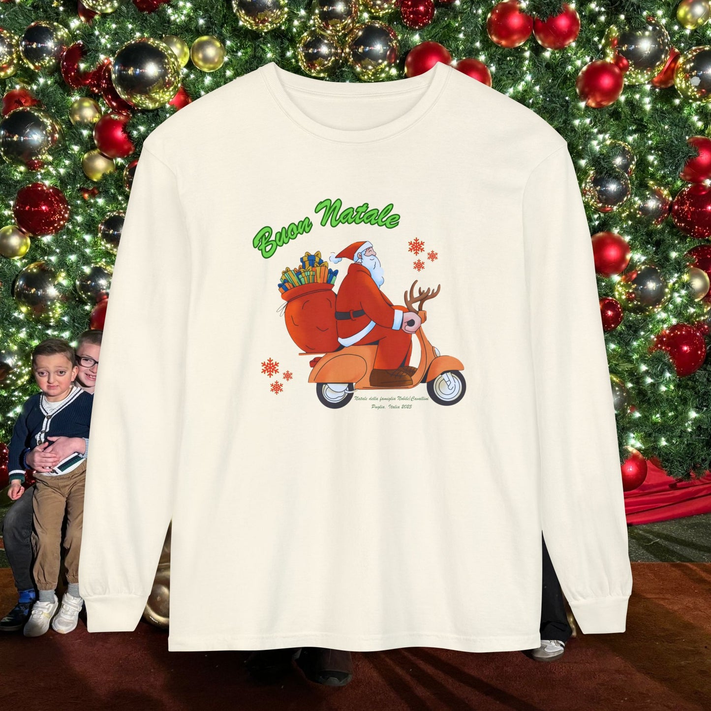 Buon Natale Family Long Sleeve Tee