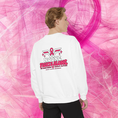 'Do it for Dana' Crewneck Sweatshirt — 'Nobody Fights Alone'
