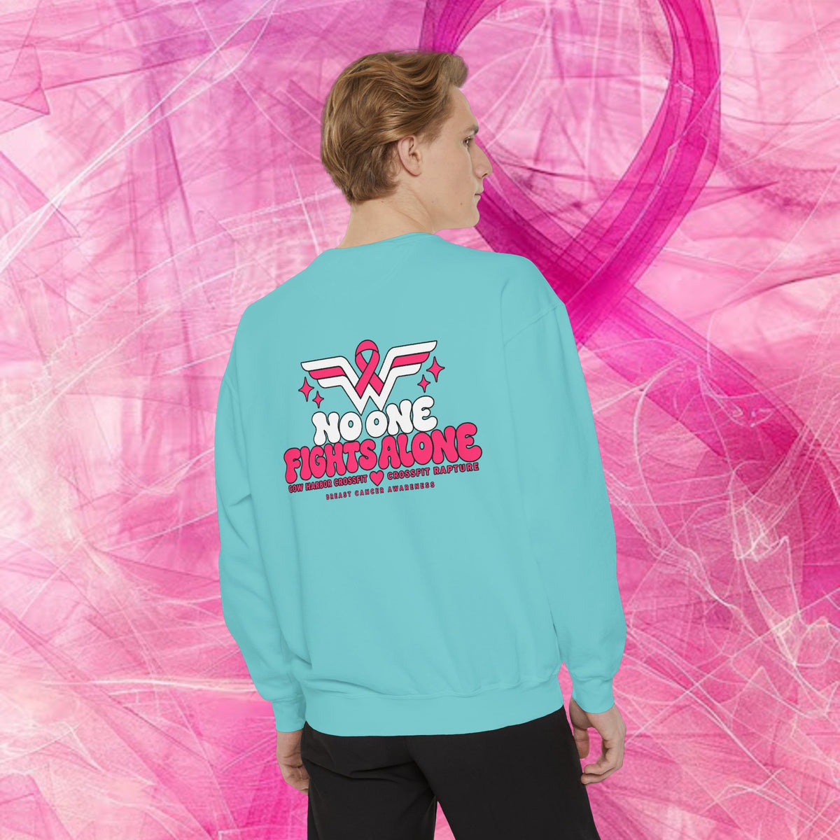 'Do it for Dana' Crewneck Sweatshirt — 'Nobody Fights Alone'