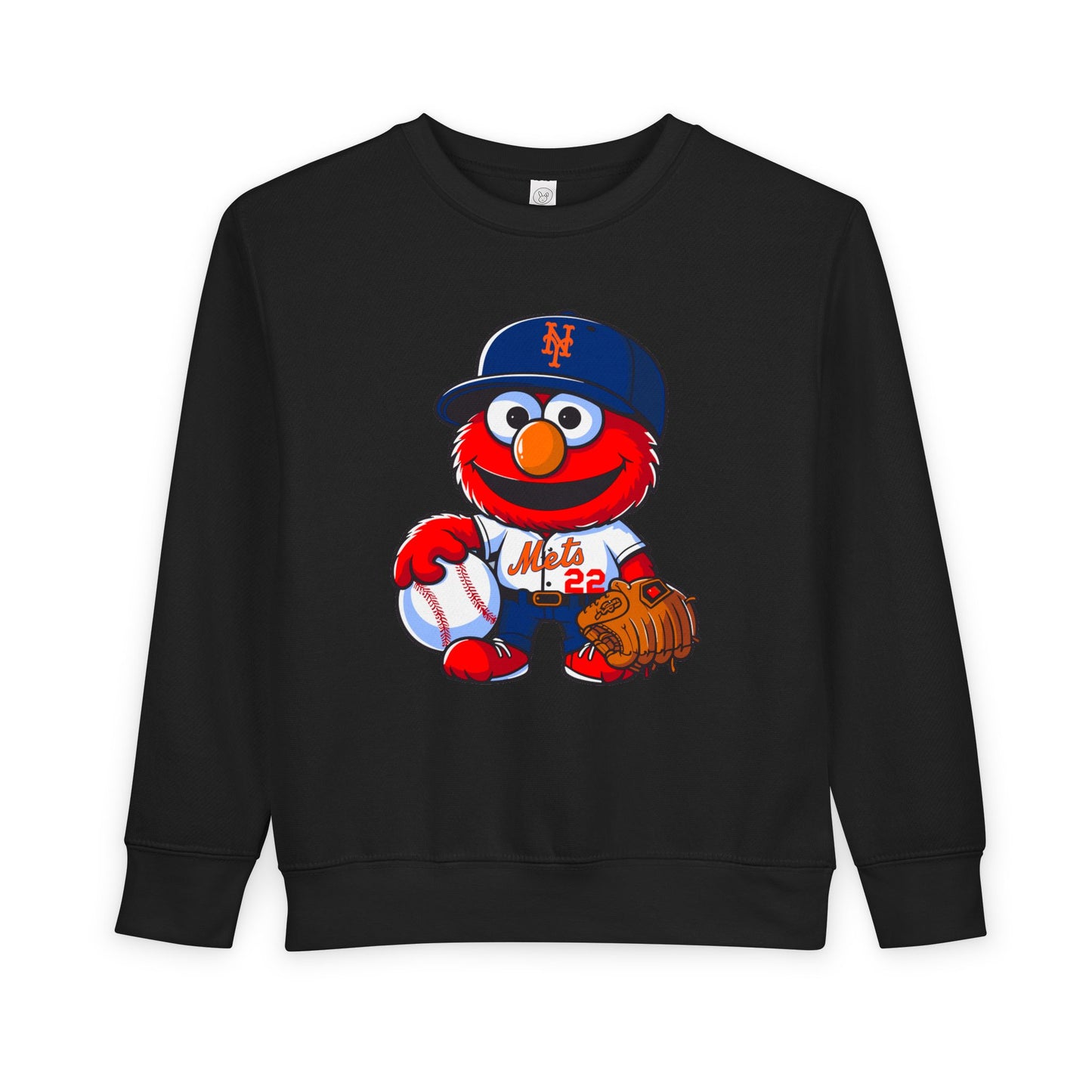 Cute Baseball Crewneck for Kids