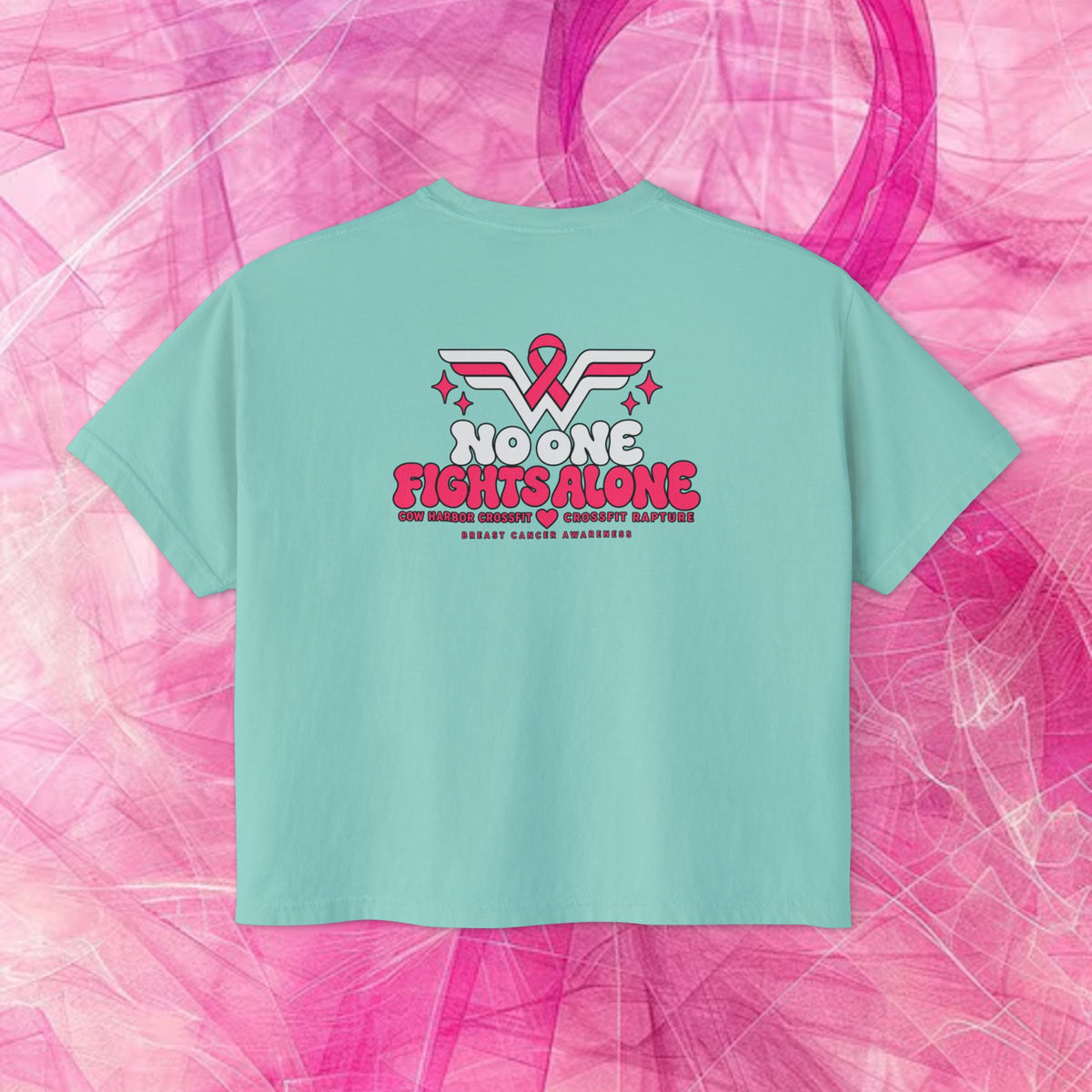 'Do It for Dana' Boxy Tee — "No One Fights Alone"