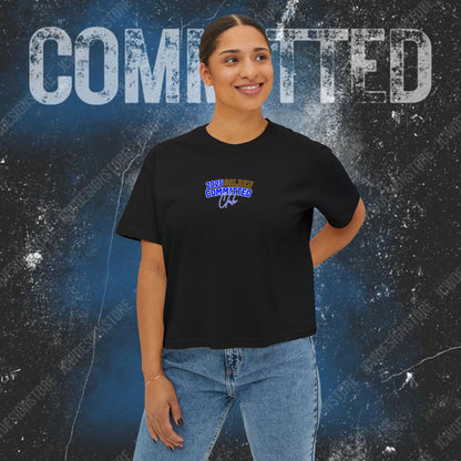 GOLDEN Women's Boxy Tee - 2025 Committed Club