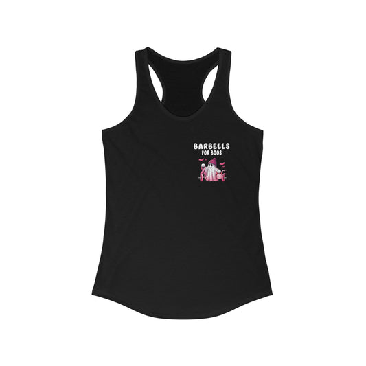 Barbells for Boos Racerback 2024