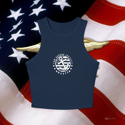 Murph Micro Rib Racer Tank Top