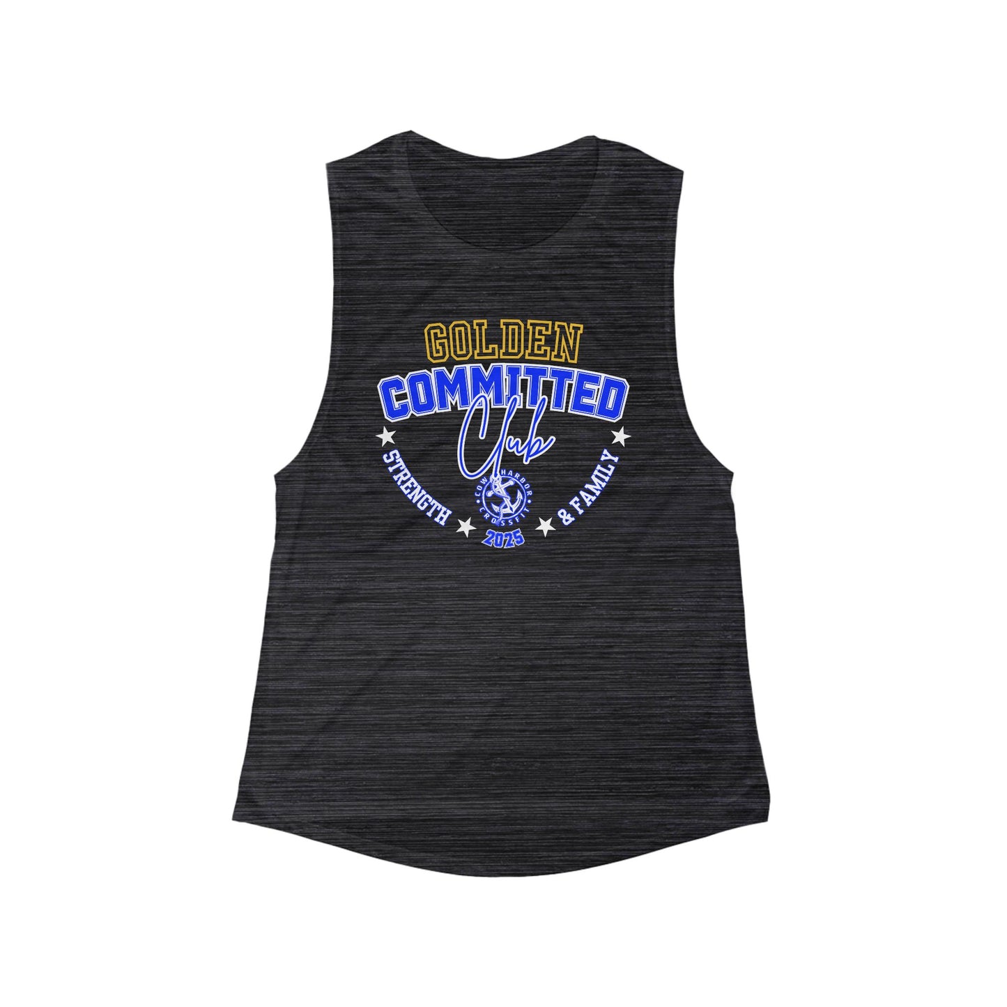 Women's GOLDEN Committed Club Muscle Tank