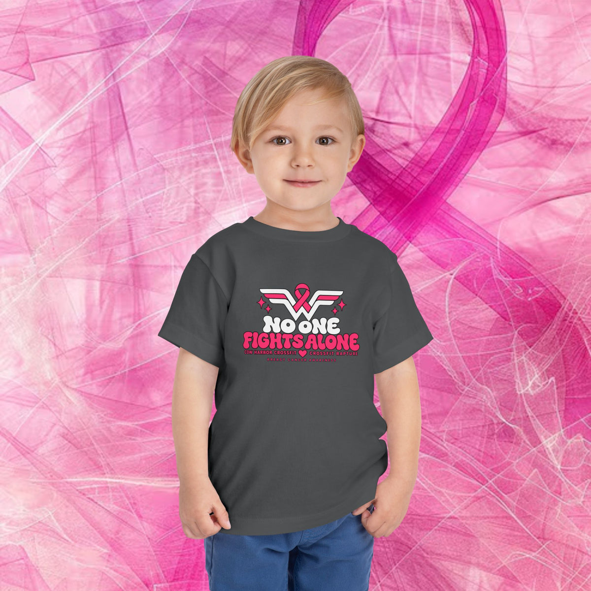 'Do it for dana' Toddler Tee — "No One Fights Alone"
